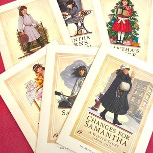 Samantha - An American Girl VINTAGE (1989) Book Set - Pleasant Company